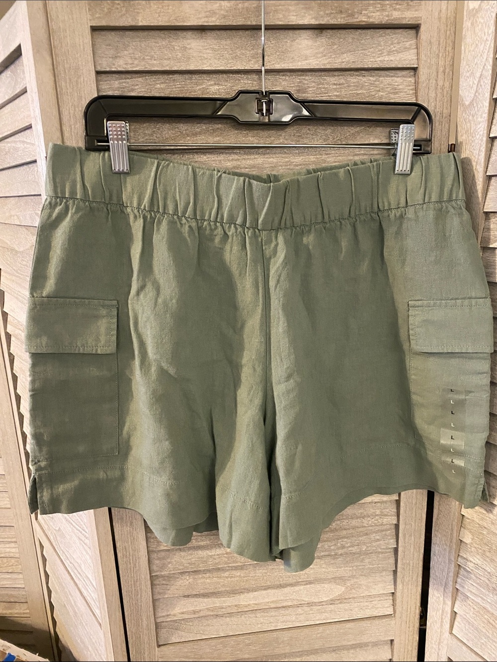 GAP Factory Olive Utility Cargo Shorts